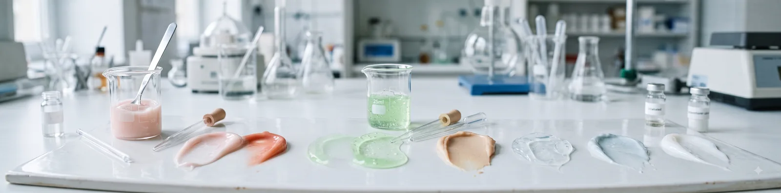 Cosmetic products across four markets, home banner